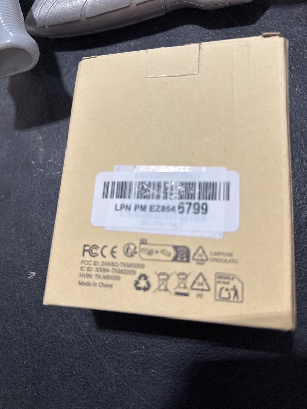 Photo 1 of TECKNET Wireless Mouse (BT5.0/3.0 & 2.4G) Rechargeable 4800 DPI Silent USB A & Bluetooth Mouse 6 Buttons, Wide Compatibility - Grey