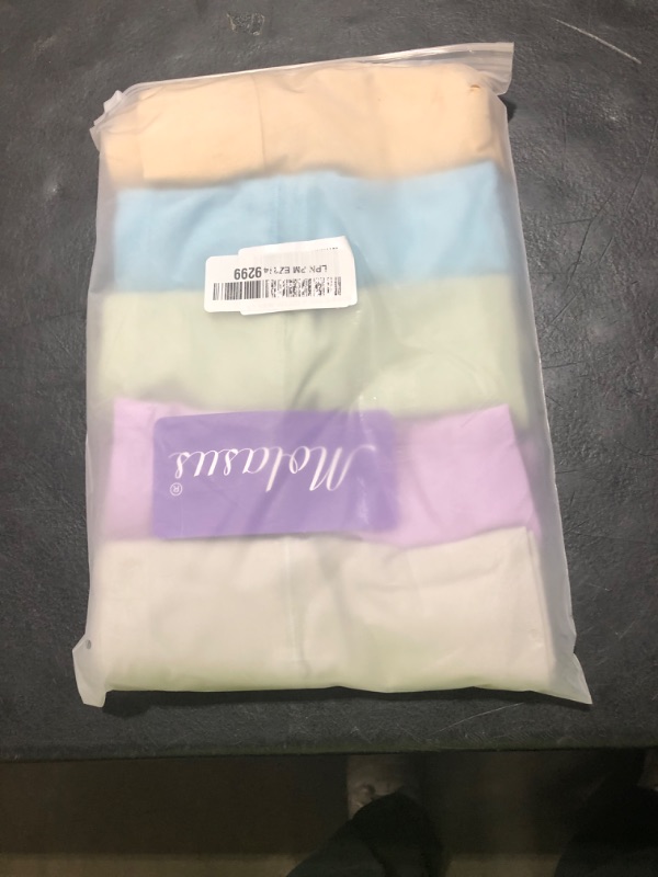 Photo 1 of Molasus Women's Soft Cotton Underwear Briefs High Waisted Postpartum Panties Ladies Full Coverage Plus Size Underpants Pack of 5,