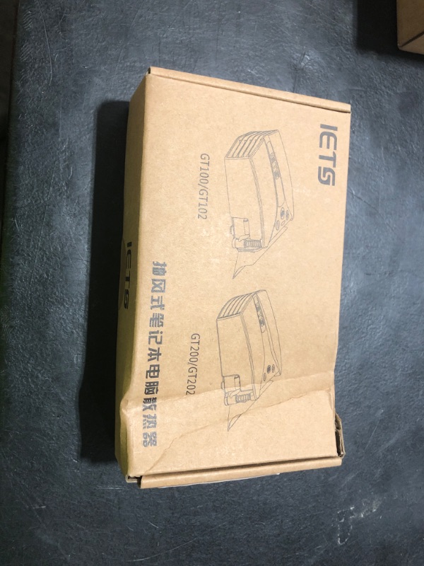 Photo 1 of IETS GT202UB vacuum laptop fan cooler With temperature display, intelligent temperature measurement cooling, 13 wind speed (2600-5000RPM turbo fan),Perfect for Rapid Cooling of gaming laptop