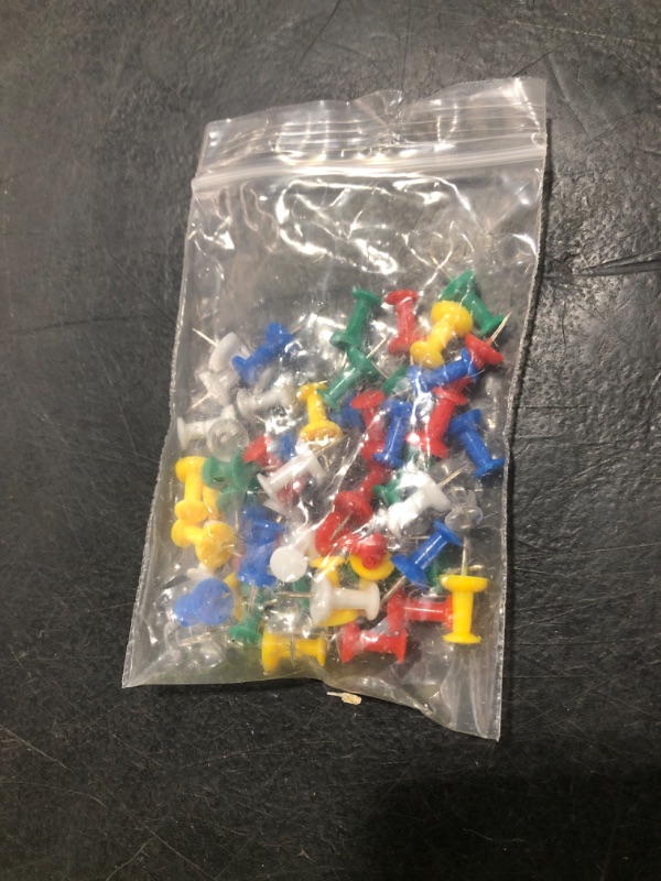 Photo 1 of MULTI-COLORED THUMBTACKS