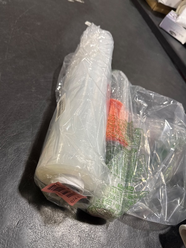Photo 1 of JARLINK Stretch Film, 15 Inch x 1000 Feet Shrink Wrap for Pallet Wrap, Industrial Strength Stretch Wrap with Handles, Moving Wrapping Plastic Roll, 60 Gauge, 1 Pack, Clear