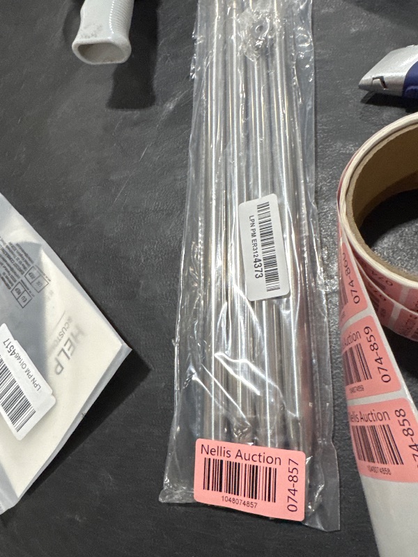 Photo 1 of Kichwit 27.6“/2.3ft Metal Stakes for Yard Signs, 5/8 Inch Thick, Stainless Steel, Hardware Included