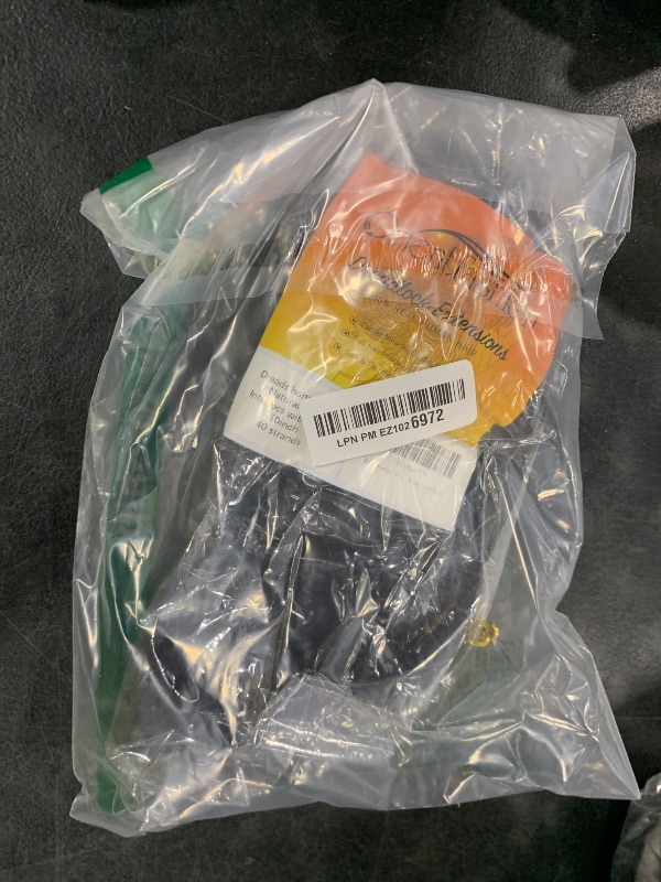 Photo 1 of Orientfashion 10inch 0.2cm Width 100% Real Human Hair Micro Dreadlock Extensions with Curly Ends?Can Be Dyed Bleached Curled And Twisted(10inch 0.2cm 40Strands, Natural black)