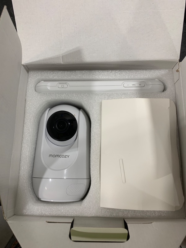 Photo 1 of Momcozy Video Baby Monitor, 1080P 5" HD Baby Monitor with Camera & Wall Mount, Infrared Night Vision, 5000mAh Battery, 2-Way Audio, Temperature Sensor, Lullabies, 960ft Range, Ideal for New Moms, BM01