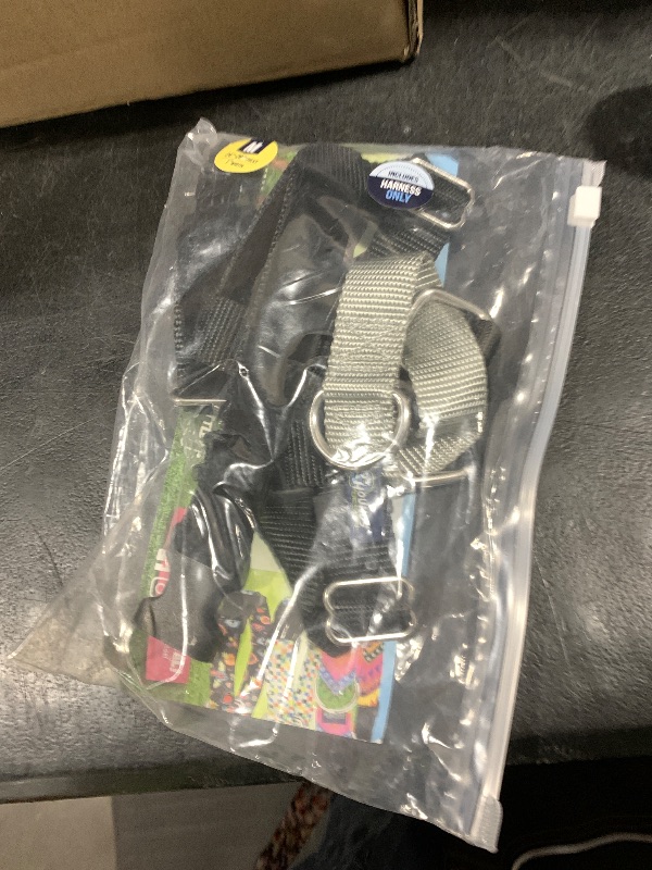 Photo 1 of 2 Hounds Design Freedom No Pull Dog Harness, Adjustable Harness, Easy Walking & Comfortable Control, Fits Small, Medium & Large Dogs, Solid Colors, Made in USA, 1" MD, Black