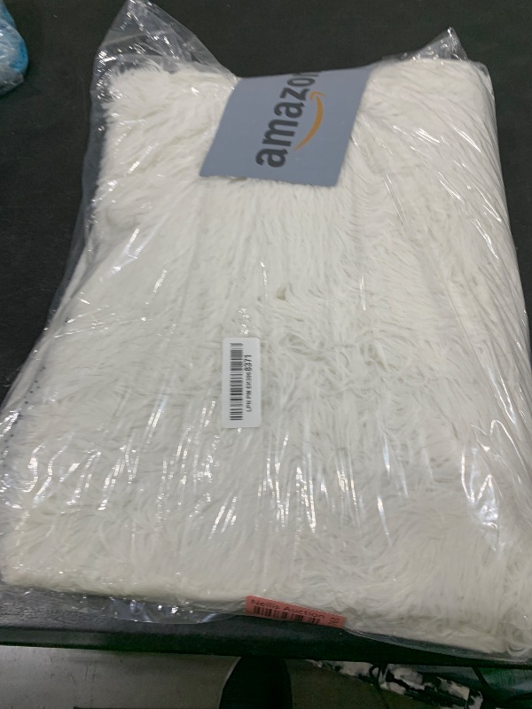 Photo 1 of BENRON Soft Runner Rugs for Bedroom 2x6, Washable Long Runners for Hallway Entryway Kitchen Dorm, Fluffy Throw Rug for Kids Girls Room Decor Photo Prop, Cream White