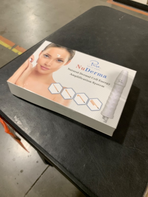 Photo 1 of Pure Daily Care NuDerma Handheld Skin Therapy Wand Machine w/Neon – Anti-Aging - Skin Tightening - Wrinkle Reducing - Dark Circles – Clarifying - Hair & Scalp Stimulator