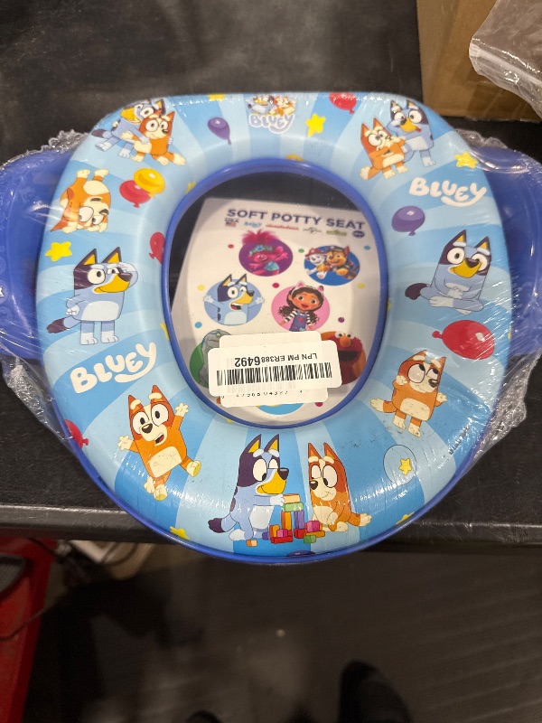 Photo 1 of Bluey Soft Potty Seat - Potty Training Toilet Seat, Soft Cushion, Baby Potty Training, Safe, Easy to Clean
