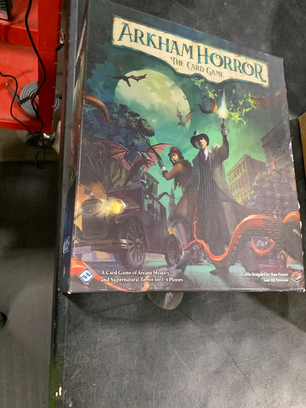 Photo 1 of Fantasy Flight Games Arkham Horror The Card Game Revised Core Set | Horror / Mystery / Cooperative Games for Adults and Teens Ages 14+ | 1-4 Players | Avg. Playtime 1-2 Hours | Made