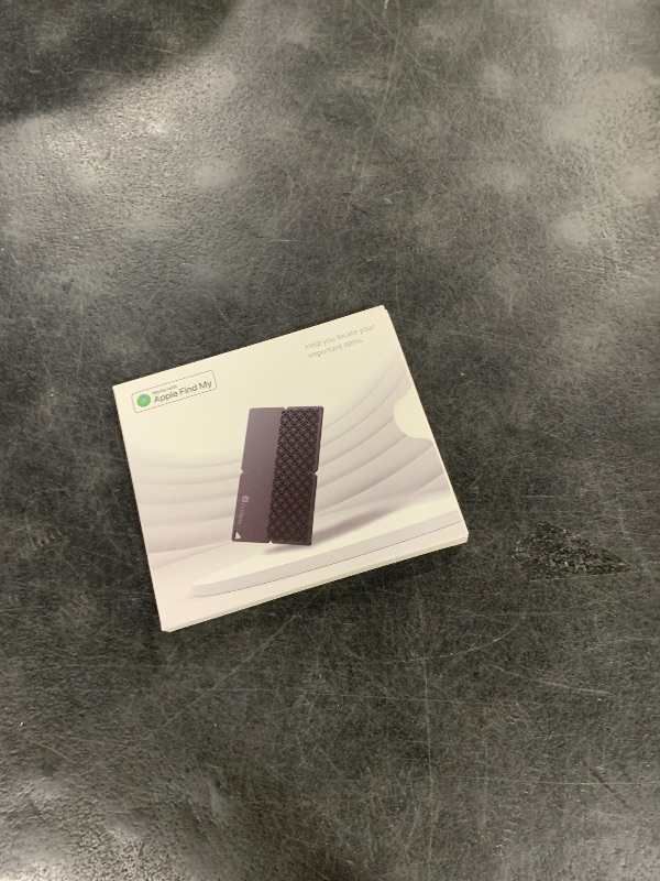 Photo 1 of 2025 [Apple MFi Certified] (iOS Only) Bluetooth Tracker Smart Finder for Apple Find My, iPhone Card Wallet Finder GPS Tracker, 5-10 Years Battery, Keys Finder and Item Locator for Keys, Bags, Passport