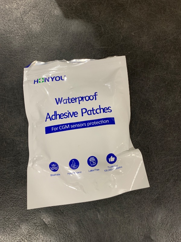 Photo 1 of 60Pack Libre Sensor Covers Latex-Free Medical Adhesive Patches for Libre 2/3 Precut CGM Tape with No Glue On The Center Waterproof and Strong Stick for Long Stay