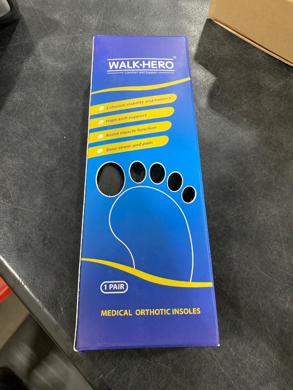 Photo 1 of Plantar Fasciitis Insoles for Men Women - Orthotics Inserts, Shoe Insoles Arch Support Flat Feet Inserts Work Boot Insoles for Standing All Day (Mens 8-8 1/2 | Womens 10-10 1/2)