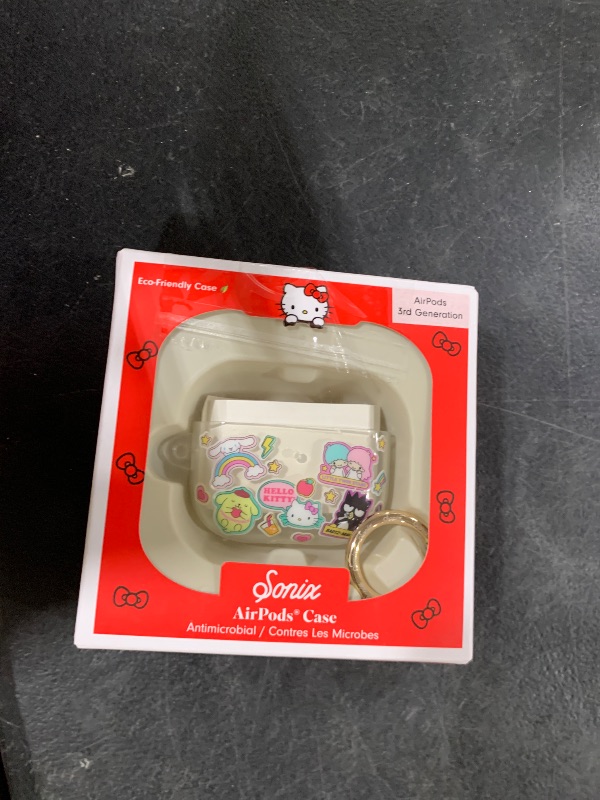Photo 1 of Sonix x Sanrio | Protective Hard Cover Cases for Apple AirPods (3rd Generation) | Hello Kitty & Friends Stickers
