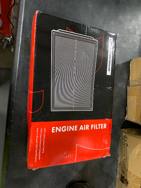 Photo 1 of A-Premium Engine Air Filter Compatible with Ford, Lincoln, Mazda & Mercury Models - Explorer(11-23), Fusion(10-12), Taurus, 6, MKZ, CX-9, MKX, Flex, MKS, Aviator, Edge, Sable, 2.3L 3.0L 3.5L 3.7L