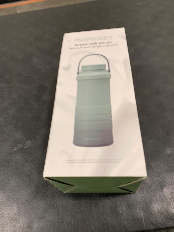 Photo 1 of Momcozy 22oz Portable Breast Milk Cooler for Outdoor, Life Saver with 360° Total Cooling for 24 Hours, Larger Capacity Travel Breastmilk Chiller with 2pcs Baby Bottles for Breastmilk Storage, Green