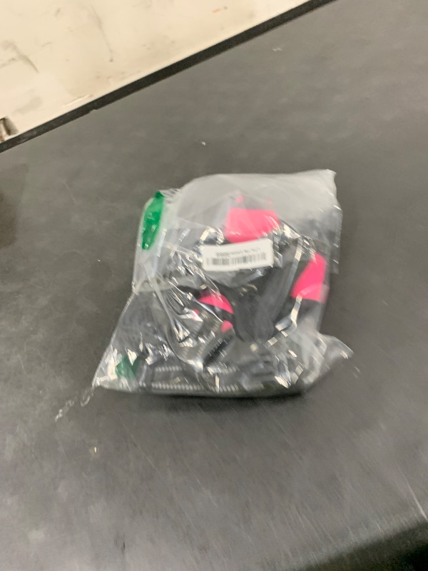 Photo 1 of PHOEPET No Pull Dog Harness Medium Reflective Front Clip Vest with Handle,Adjustable 2 Metal Rings 3 Buckles,[Easy to Put on & Take Off](M, Pink)