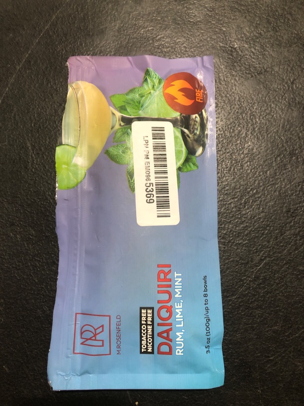 Photo 1 of Hookah Flavors Daiquiri (Rum - Lime - Mint) - 3.5 oz of Hookah Shisha Tobacco Free - 100g of Hookah Tobacco & Nicotine Free Shisha with Real Organic Sisha Hooka Flavors