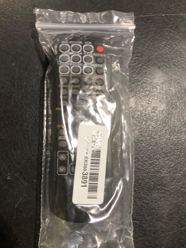 Photo 1 of Replacement Remote Control for Yamaha RX-V459 RAV210 V4297600 RX-V596 RX-V596RDS RAV130 RX-V2092 AV A/V Receiver