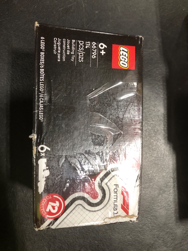 Photo 1 of LEGO F1 Collectible Race Cars, 6 Pack - Building Set for Boys & Girls, Ages 6+ - Birthday Party Favor or Gift - Mystery Box W/Surprise F1 Car Toys - Travel Toys for Kids - 66796