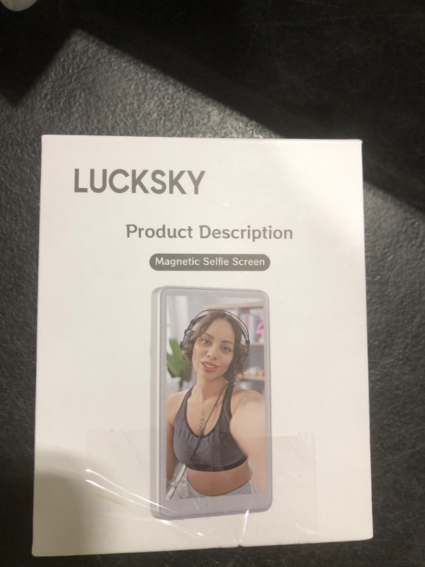 Photo 1 of Vlog Selfie Monitor Screen iPhone, 4K 30fps Recording Wireless Screen Mirroring Connection with & Remote Control, Magnetic Back Camera Monitor for Vlog Live Stream TikTok, Compatible with All Phone