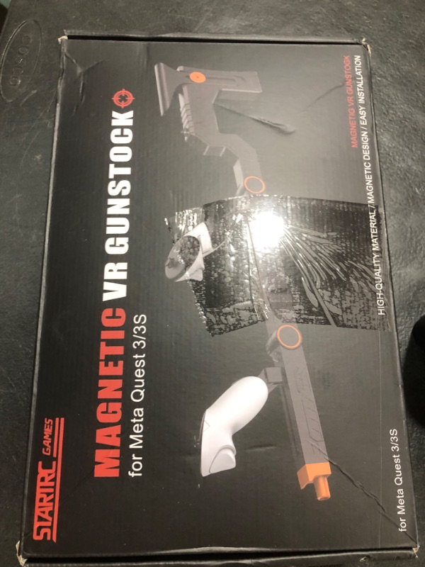Photo 1 of Upgraded Vr  Stock for Meta Quest 3/ Quest 3S, Adjustment Gunstock Magnetic Accessories for Oculus Quest 3, Controller Grips with Shoulder Straps for Enhance Control Feel, Realistic FPS Gaming Experience