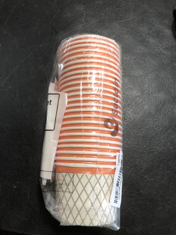 Photo 1 of Basketball Hoop Snack Cups Basketball Party Decorations Paper Party Supplies Kids Paper Snack Cups Disposable Treat Food Bowls for Ball Themed Birthday Favors(24 Pieces)