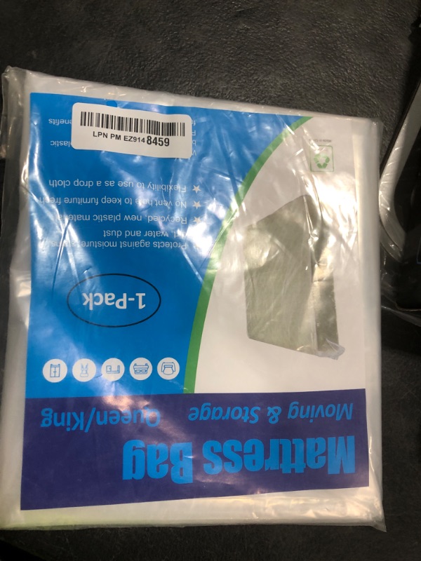 Photo 1 of ComfortHome Mattress Bag for Moving and Storage, Queen and King Size, 1 Pack