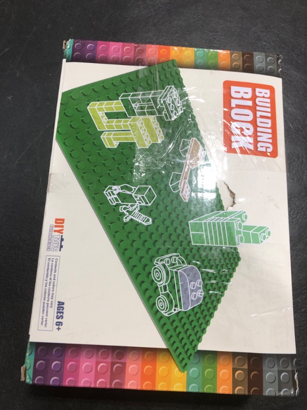 Photo 1 of 1000 PCS Building Bricks Compatible with Lego Classic - 1000 Pieces Basic Bulk Building Blocks in Random Color - Mixed Shape