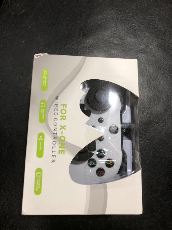 Photo 1 of IWGAME Wired Controller for XBOX One, Support Turbo Function with 3.5mm Audio Jack, Gaming Controller Compatible with Xbox One/X-One S/X, X-Series S/X/Android/IOS/PC