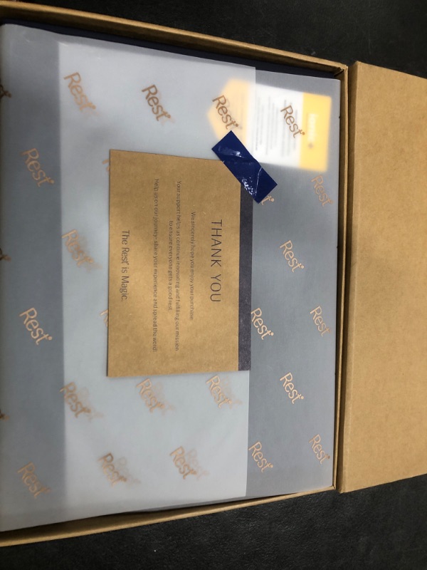 Photo 1 of REST® Evercool®+ Starter Sheet Set, King, Blue, Breathable Bed Sheets for Hot Sleeper and Night Sweats, with Pillowcases, with Ionic+ Self-Cleaning Silver Yarn for Sensitive Skin, 3PCS No Flat Sheet