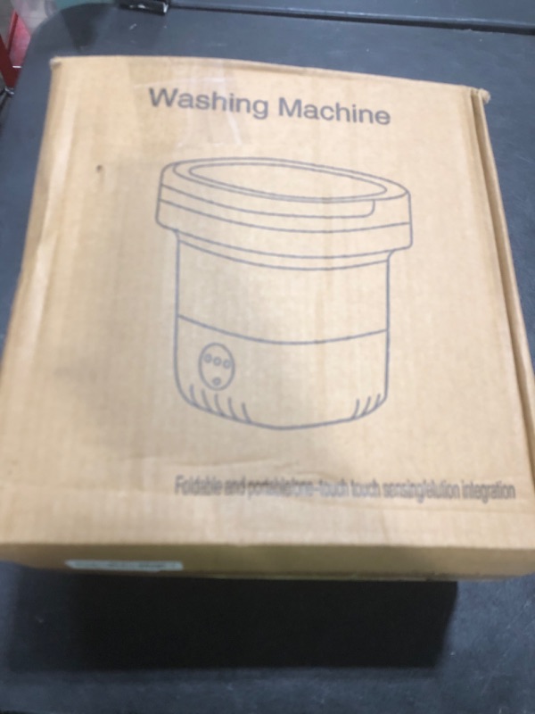 Photo 1 of Portable Washing Machine, Mini 16L Foldable Washer and Dryer with 3 Modes Deep Cleaning, Upgraded Small Collapsible Laundry for Travel, Apartment, Home, Hotel and camping