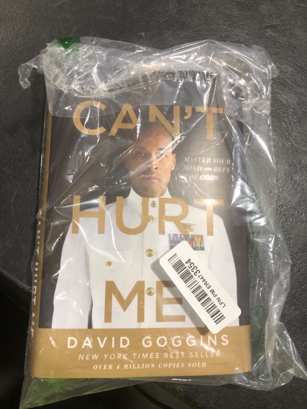 Photo 1 of Can't Hurt Me: Master Your Mind and Defy the Odds Hardcover by David Goggins (Author)