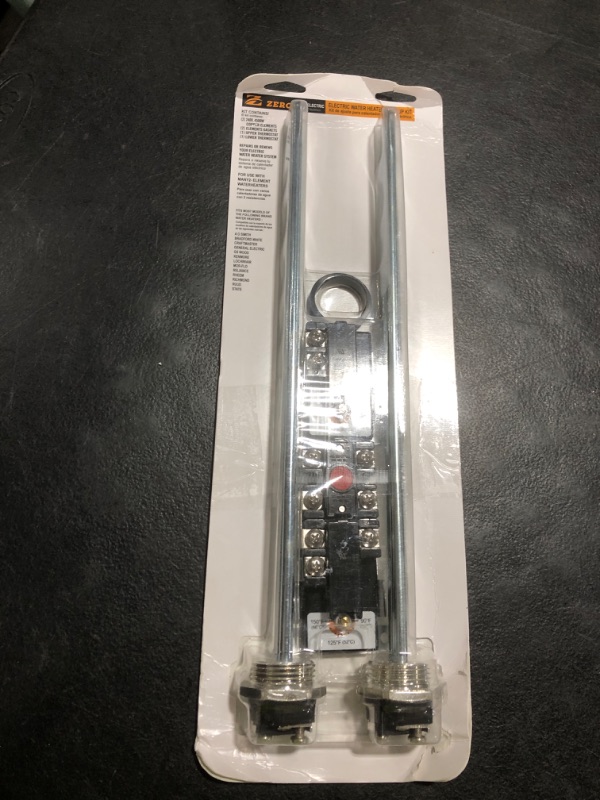 Photo 1 of EWH-01 Electric Water Heater Tune-Up Kit, Includes Two Water Heater Thermostats, Two Water Heater Heating Elements - 4500W 240V, T-O-D Style Thermostat, Water Heater Replacement Parts