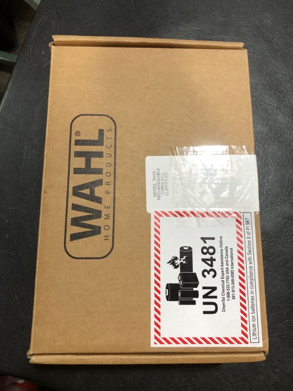 Photo 1 of Wahl Lithium Ion Pro Rechargeable Cordless Hair Clippers for Men, Woman, & Children with Smart Charge Technology for Convenient at Home Haircutting - Model 79470
