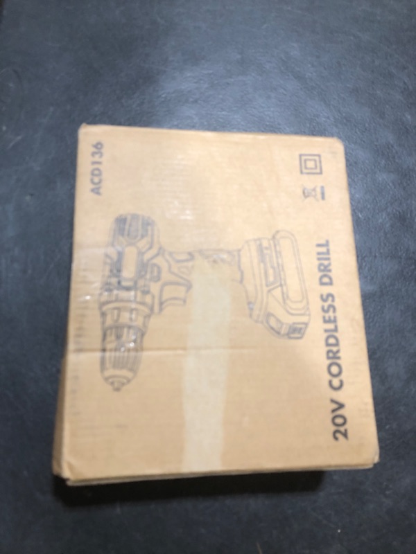 Photo 1 of AVID POWER 20V MAX Power Drill Kit, Cordless Drill Set with Battery and Charger, 2 Variable Speed, 3/8-Inch Keyless Chuck, 19 Position and 22pcs Bits