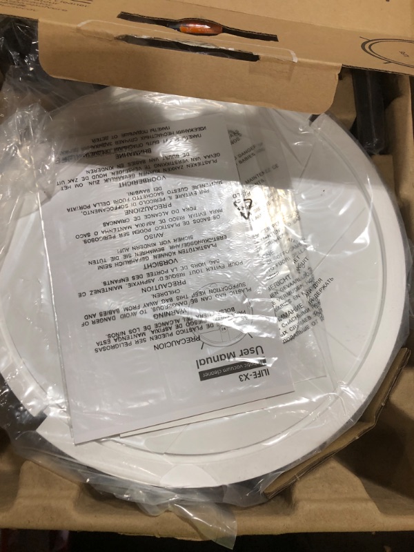 Photo 1 of ILIFE X3 Robot Vacuum Cleaner, Tangle-Free 3000Pa Suction, 120 Min Runtime, Self-Charging Robotic Vacuum, 2.4GHz WiFi/App/Alexa Control, Slim, Quiet, Ideal for Pet Hair and Hard Floors