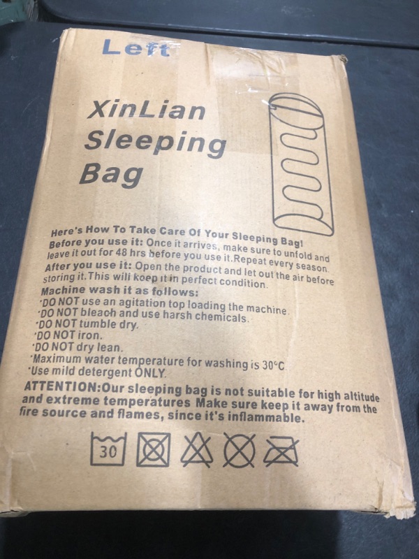 Photo 1 of BISINNA Sleeping Bag with Pillow - 4 Season Backpacking Sleeping Bag Lightweight Waterproof Warm and Washable for Adults, Kids, Women, Men's Outdoors Camping, Hiking, Mountaineering