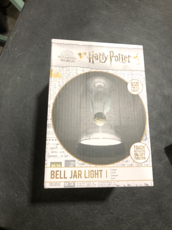 Photo 1 of Harry Potter Levitating Golden Snitch Light, Touch Activated Desk Lamp Accessories, Officially Licensed Harry Potter Decor Gifts & Collectibles