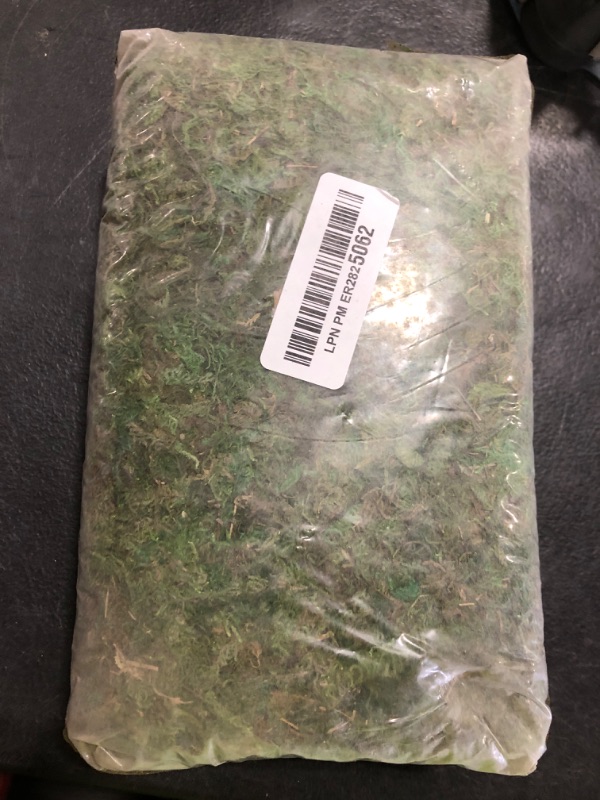 Photo 1 of 10.5 OZ Large Capacity Artificial Moss for Potted Plants,Natural Fake Moss Grass for Plants Indoor,Craft and Greenery Bulk for Hamsters(Fresh Green)