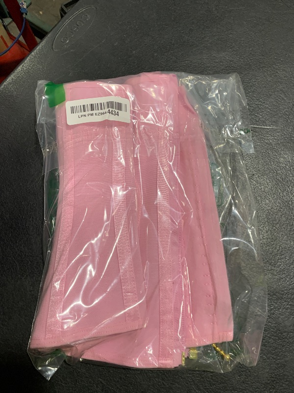 Photo 1 of SHAPSHE Short Torso Waist Trainer for Women Corset Waist Cincher Shapewear Tummy Control Workout Snatching Hourglass Body Shaper Mini Small Pink