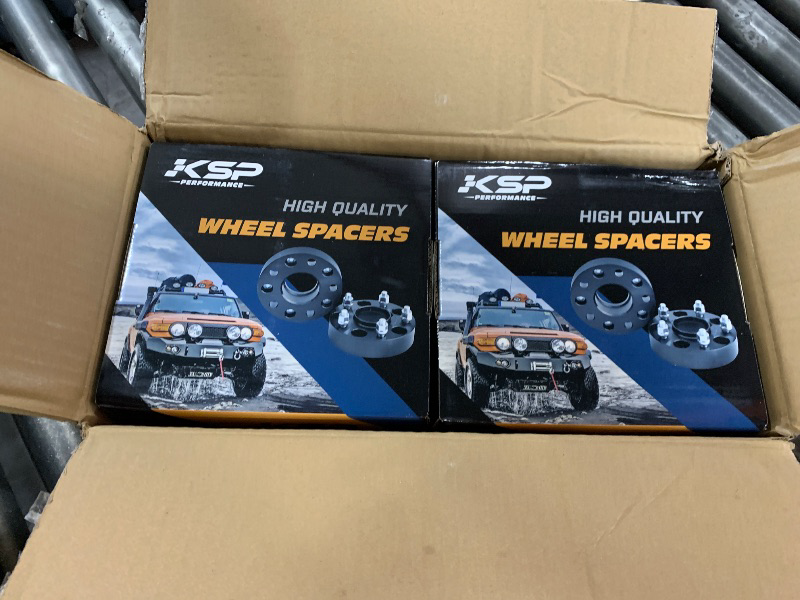 Photo 1 of KSP 6x5.5 1inch Wheel Spacers Fit for 2024+ Tacoma, 1" 6x139.7 Wheel Spacers with 14x1.5 Studs 95.2mm Hub Bore Compatible with 2022+ Tundra, 2023+ Sequoia Wheel Adapters 4PCS