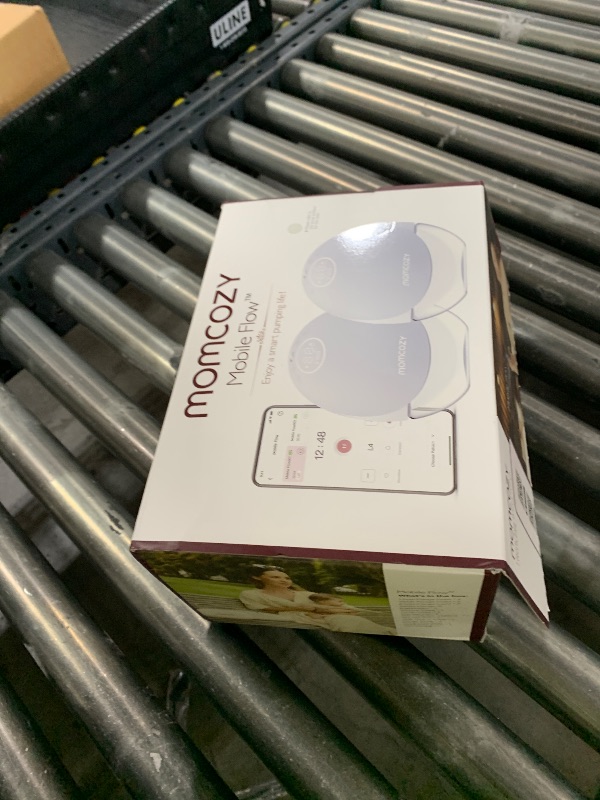 Photo 1 of Momcozy Breast Pump Hands Free Upgraded Mobile Flow | M9, App Discreet Control with Personalized Multi-Modes & 15 Levels, Wearable Breast Pump 24mm, 2 Pack Gray