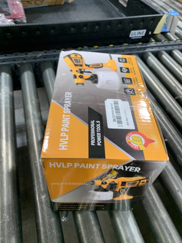 Photo 1 of Paint Sprayer Tool 1000W High Power Electric Spray Paint Gun Easy to Clean for Furniture Cabinets House Painting Gold