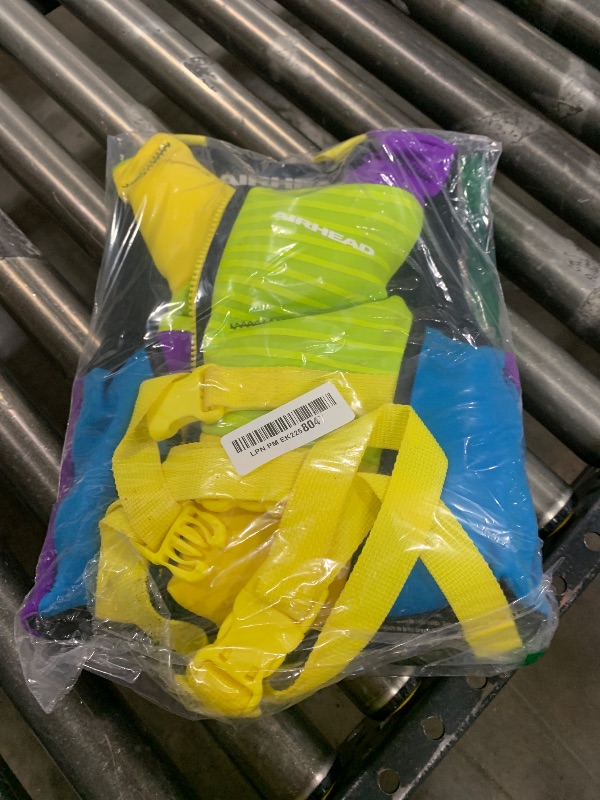 Photo 1 of Airhead GNAR Child and Infant Kwik-Dry Neolite Flex Life Jacket, US Coast Guard Approved, Multicolour