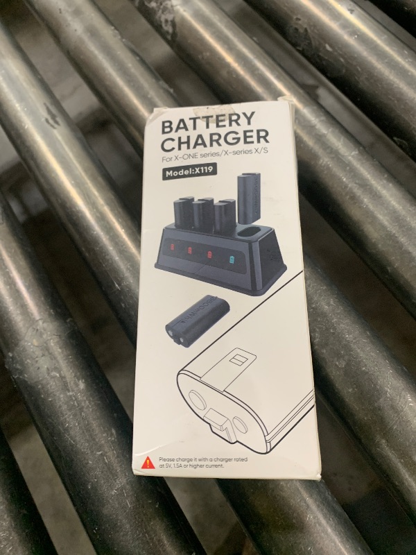 Photo 1 of Switch Controller Charger Station for Nintendo Switch & OLED, Pro Charging Dock for JoyCon/Pro/ PS5 Controller/Xbox, 6 in 1 Charging Stand Accessories for Nintendo Gamepad, Black