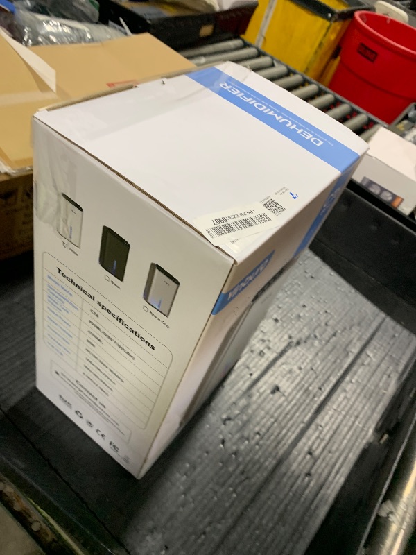 Photo 1 of 85 OZ Home Dehumidifier, 800 sq ft Dehumidifier for Basement with Drain Hose, Auto Shut-Off, Sleep Mode, 3 Gear Timer, Reusable Filter, Quiet Small Dehumidifiers for Bedrooms, Bathrooms, RV, Closet