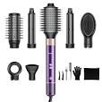 Photo 1 of Vincofy 7-in-1 Hair Dryer Brush and Hair Styler Set – Fast Drying, Curling, Straightening & Volumizing – Hot Air Styling Tool with No Heat Damage – for All Hair Types – Lavender