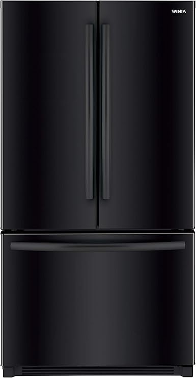 Photo 1 of WRFS26ABBD French Door Non-Dispenser Refrigerator, 26.1 Cu.Ft, Black
