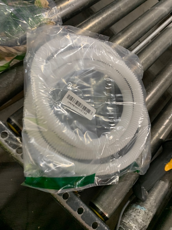 Photo 1 of Whirlpool 8269144A Genuine OEM Drain Hose Extension For Dishwashers, 6 Feet White Accessory – Replaces 1489097, 8269144, AH2358130, EA2358130, PS2358130