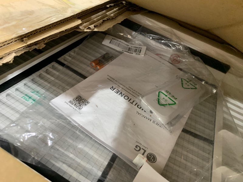 Photo 1 of LG LW2524RD 24,500 Window Air Conditioner, 230V, 1,560 Sq.Ft. (39' x 40' Room Size), Quiet Operation, Electronic Control with Remote, 3 Cooling & Fan Speeds, Auto Restart, 24500 BTU, White
